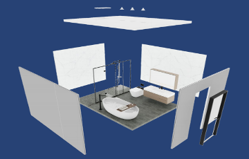 Assembled Bathroom